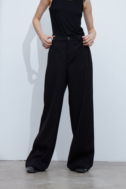 Minimalist Versatile Straight Trousers