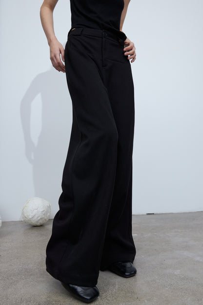 Minimalist Versatile Straight Trousers